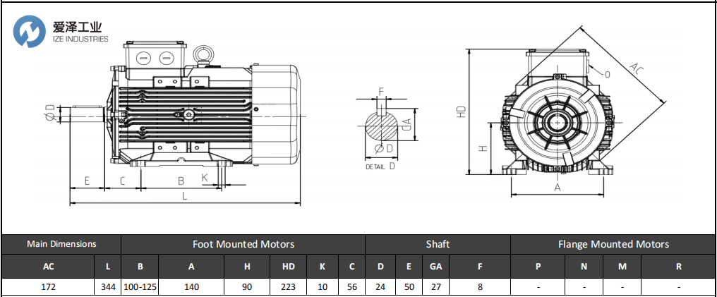 TEE電機Q3H 90L2D40 愛澤工業(yè) ize-industries (2).png