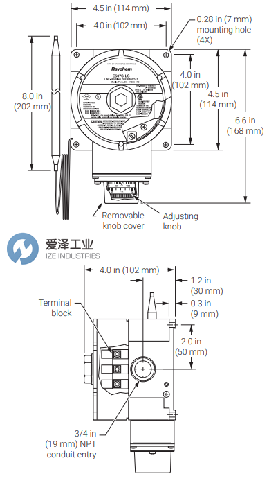 NVENT RAYCHEM機(jī)械溫控器E507S-LS 愛澤工業(yè) ize-industries (2).png