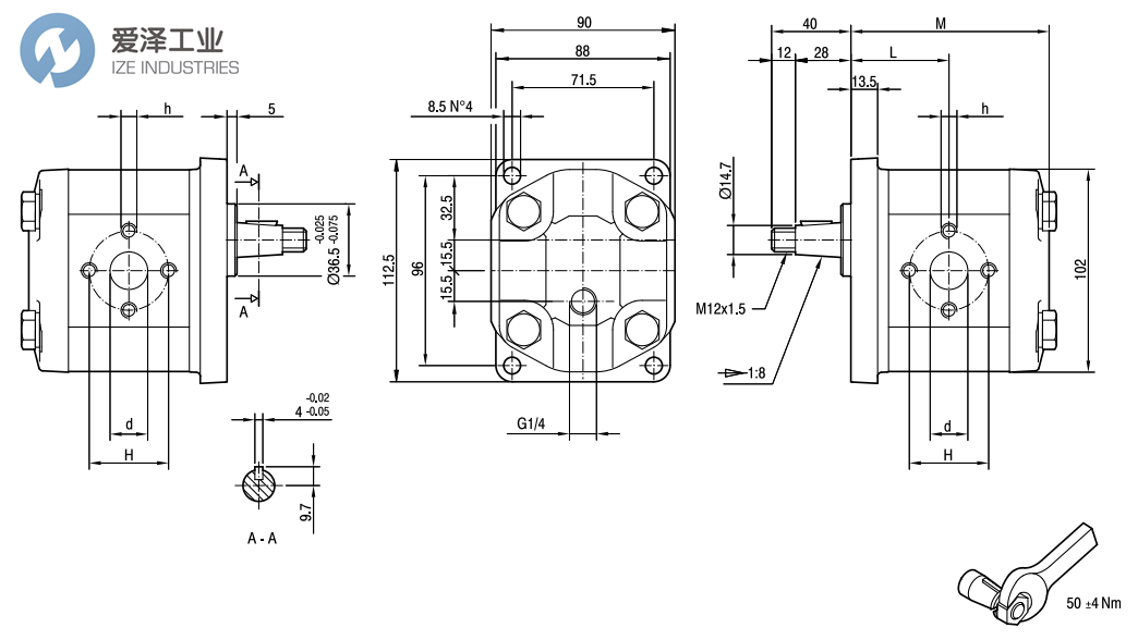 MARZOCCHI齒輪電機(jī)GHM2-R-20-E1 愛(ài)澤工業(yè) ize-industries (2).png