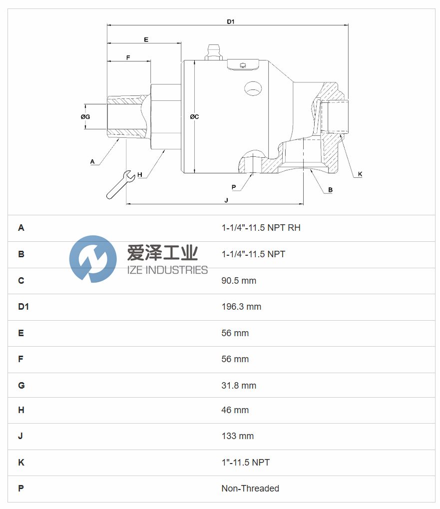 DEUBLIN旋轉(zhuǎn)接頭527-050-001愛澤工業(yè)ize-industries.png