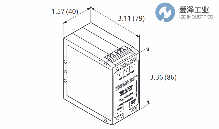 ROSEMOUNT信號轉換器333U愛澤工業(yè)ize-industries.png