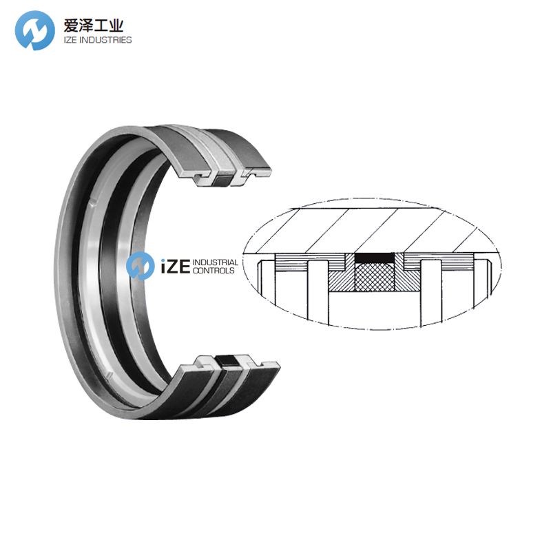 HUNGER活塞密封GD1000K系列 示例GD1000K220_195_71 137720izeindustries 愛澤工業(yè).jpg