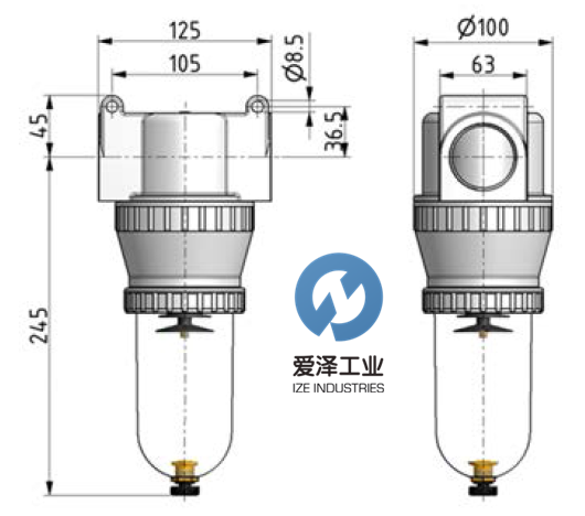 KNOCKS過(guò)濾器DF.56DF.57系列 愛(ài)澤工業(yè) izeindustries.png