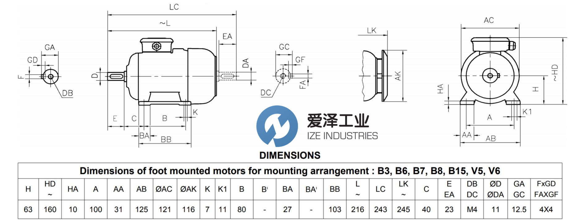GAMAK電機(jī)AGM63 4B 愛(ài)澤工業(yè) izeindustries（1）.jpg